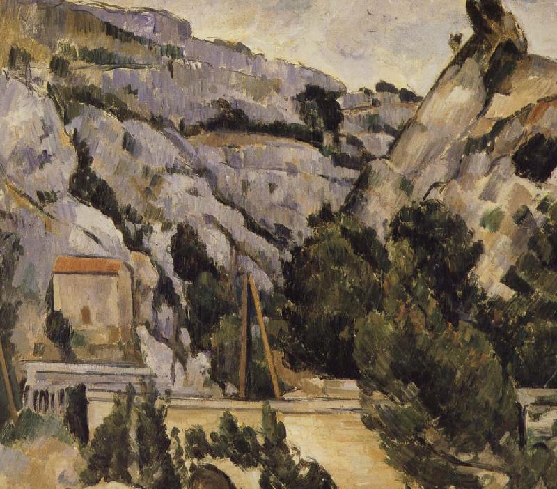 Paul Cezanne viaduct France oil painting art